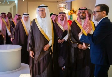 وزير الطاقة وسمو وزير الثقافة يفتتحان متحف الذهب الأسود في الرياض
