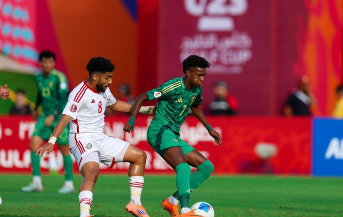 أخضر تحت 23 يفوز على الإمارات ويبلغ نهائي كأس الخليج