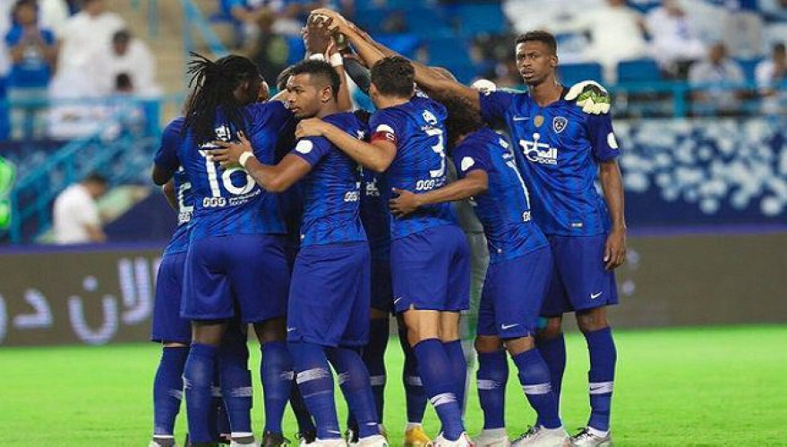 الهلال يتخم شباك الرائد بخمسة أهداف