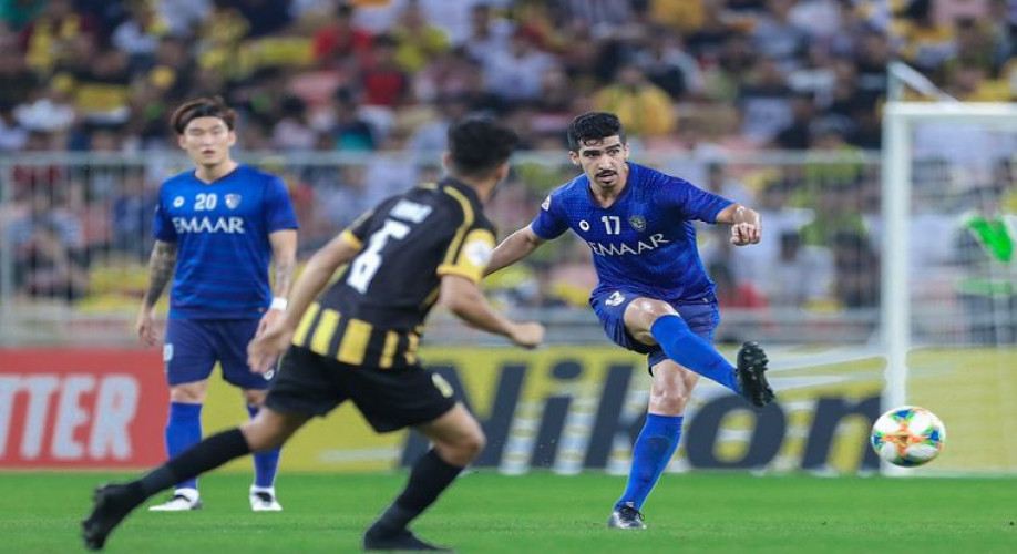 التعادل عادل بين الاتحاد والهلال في ذهاب آسيا
