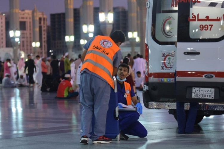 نجاح التغطية الإسعافية لصلاة عيد الاضحى بالمدينة