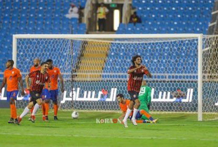 الرائد يحقق اول انتصاراته و يهزم الفيحاء بهدفين