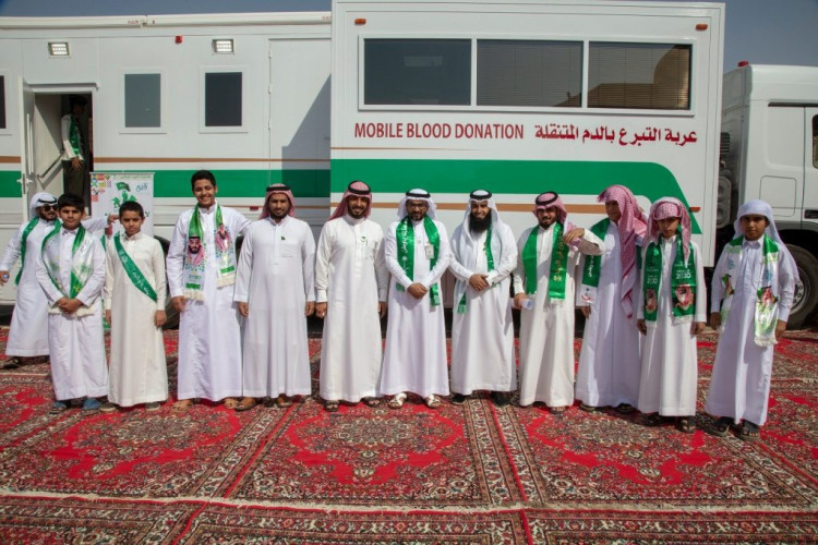 تعليم قرطبة ينظم حملة التبرع بالدم لجنود الحد الجنوبي بمناسبة اليوم الوطني ويدشن مشروع المكتبة المتنقلة لطلاب شرق الرياض