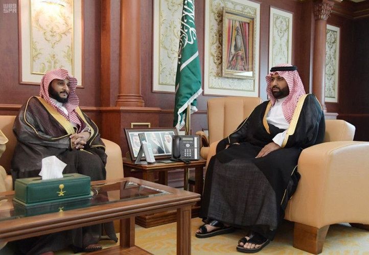 أمير جازان بالنيابة يستقبل مديرَ فرع الشؤون الإسلامية ومديري مراكز الدعوة بالمنطقة