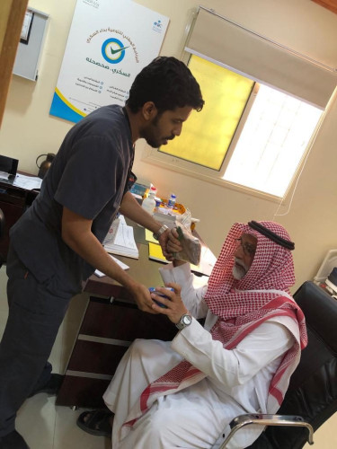 مركز صحي الرفعة الجنوبية بقطاع الهفوف للصحة العامة يقيم اليوم العالمي للمسنين