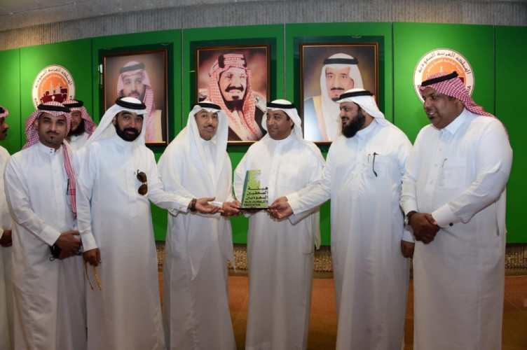 هيئة الصحفيين السعوديين بالاحساء تطلع على مشاريع “ملكية الجبيل”