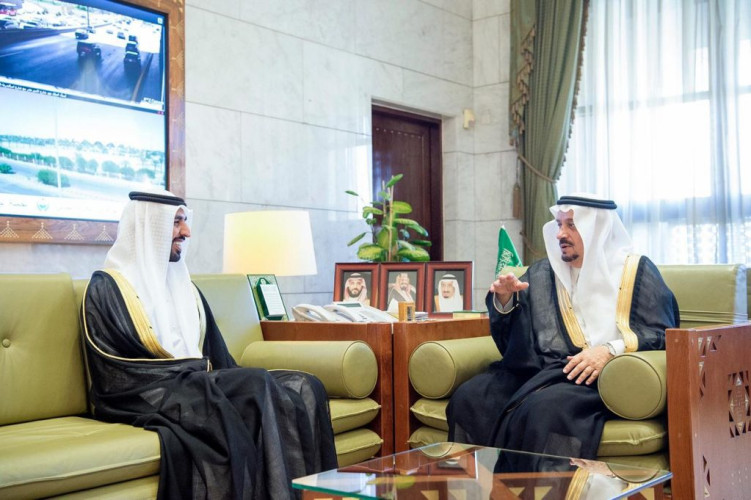 أمير منطقة الرياض يستقبل سفير دولة الإمارات العربية المتحدة