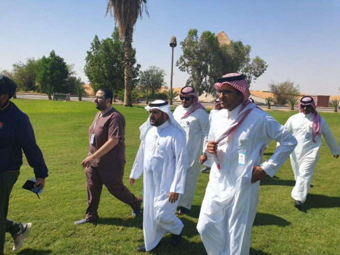 التويجري يقف على مشاركة الصحة في سفاري موسم الرياض   