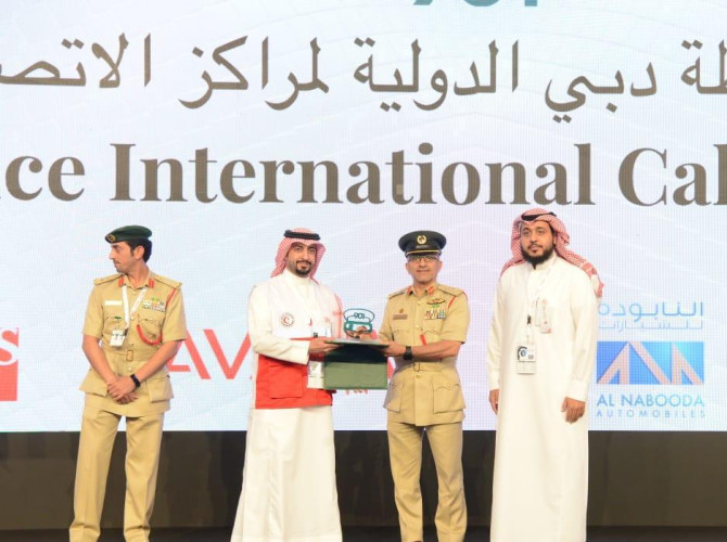 في انجاز يسجل للوطن الهلال الأحمر السعودي يفوز بجائزة شرطة دبي الدولية لأفضل مركز اتصال