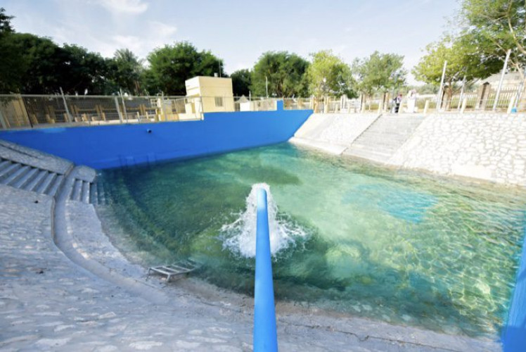 عين الجوهرية تستقبل المتنزهين بعد انتهاء أعمل الصيانة