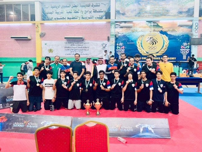 تايكوندو الوحدة وأبها يتربعان على قمة الغربية