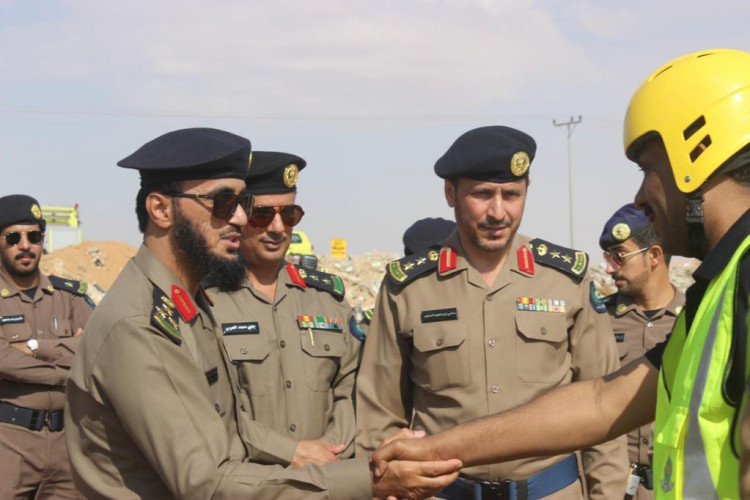 استعدادات الدفاع المدني بالمنطقة لموسم الامطار