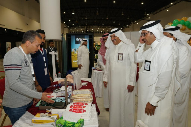 تأهيل ذكور الدمام ينظم معرضاً بمناسبة اليوم العالمي للأشخاص ذوي الإعاقة