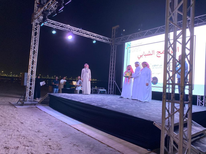 اكثر من 700 زائر لركن عمل القطيف بسولت البحر