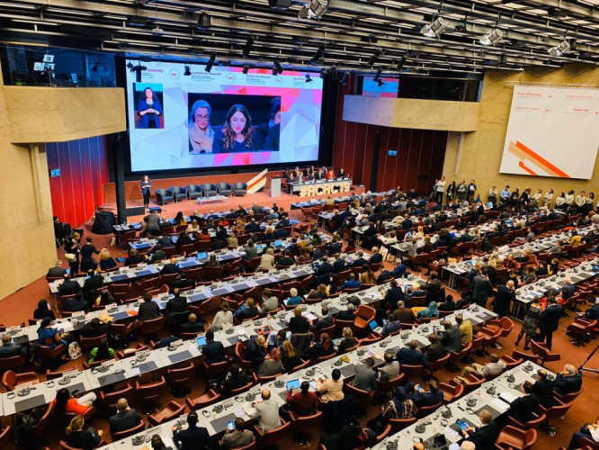 إختتام أعمال المؤتمر الدولي الـ33 للصليب الأحمر والهلال الأحمر