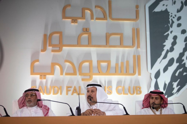 مسابقة المزاين بمهرجان المؤسس تختتم فعالياتها باختيار أجمل 3 صقور