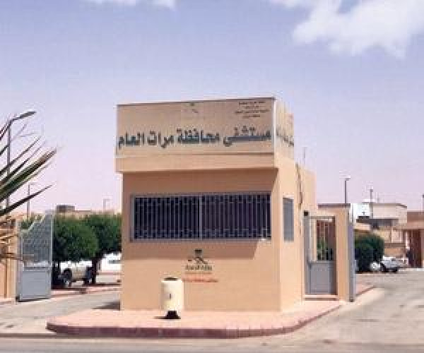 مستشفى مرات العام يستقبل ١٣ مصاب بحادث بمروري