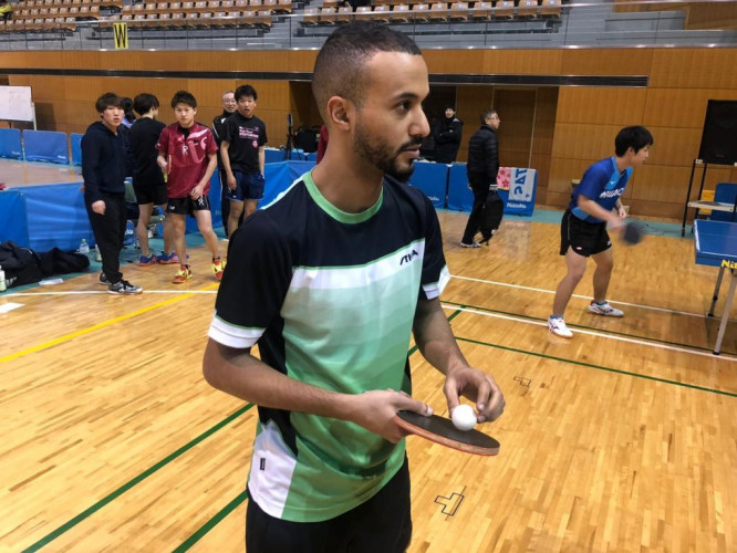 انطلاق معسكر طاولة الأخضر باليابان