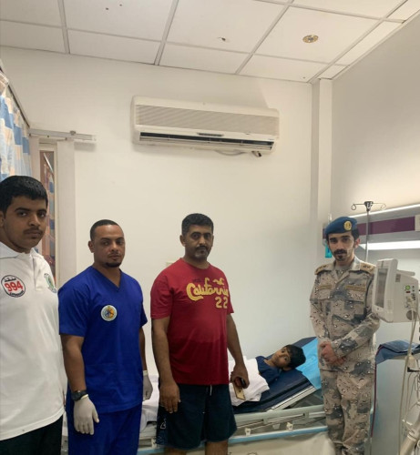 حرس الحدود ينقذ طفلا من الغرق   