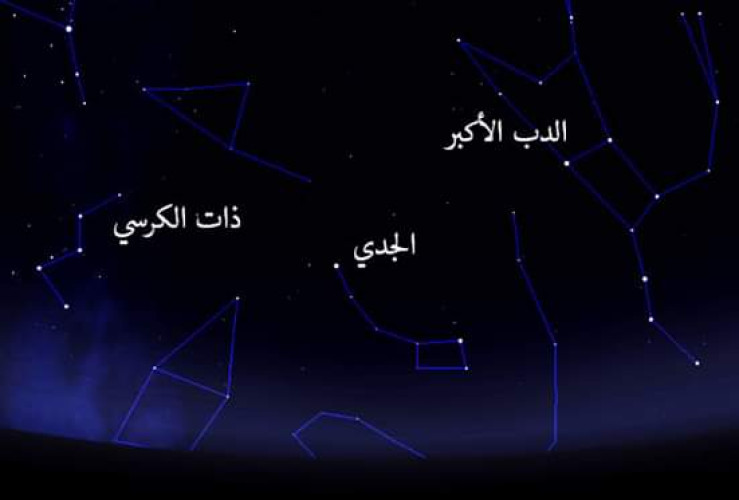 رصد “ذات الكرسي” و “الدب الأكبر”