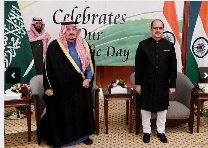 أمير الرياض يشرف حفل سفارة جمهورية الهند لدى المملكة.