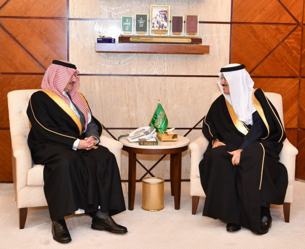 أمير الشرقية يستقبل أمين عام اتحاد غرف دول مجلس التعاون الخليجي