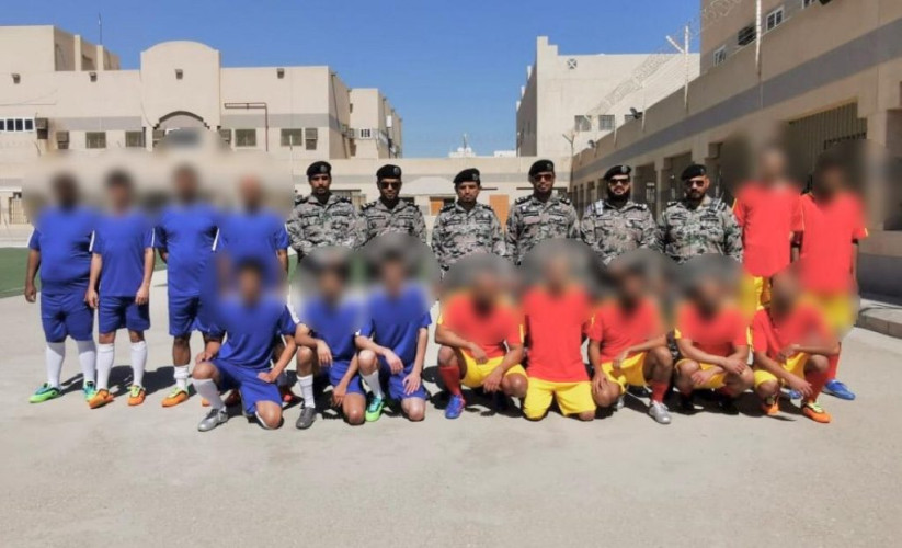 برعاية نادي القادسية.. دوري لكرة القدم بسجن الخبر