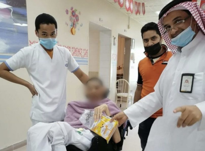 “التاهيل الشامل” للذكور بالدمام يهنئ القيادة ويعايد مستفيديه بعيد الفطر