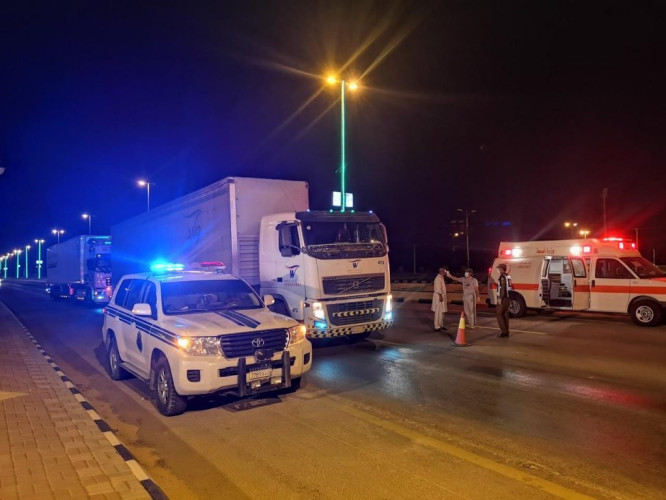 قطاع العويقيلة يجري 18583 فحصاً في نقاط الفرز البصري بمداخل المحافظة