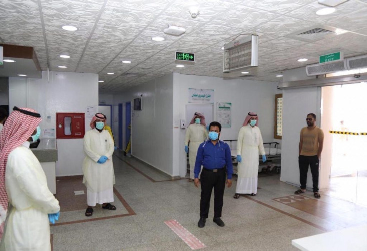 مسح نشط لأكثر من 3000 وافد في منطقة الجوف