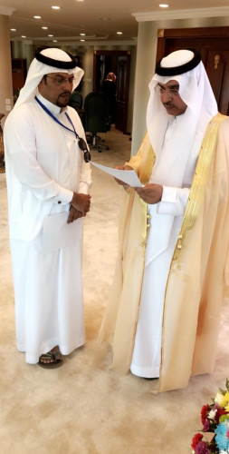 الشمري منسقا لمكتب مدير عام التعليم بمنطقة تبوك
