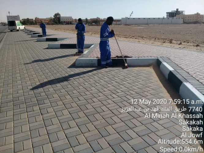 أمانة الجوف تواصل أعمال الإصحاح البيئي بكامل طاقتها التشغيلية   