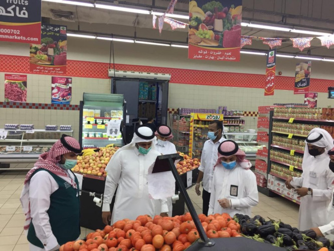 زيارة ميدانية نفذها فريق مراقبة وفرة السلع والمنتجات الغذائية واستقرار أسعارها بالجوف