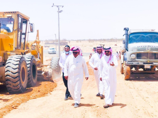 رئيس بلدية الناصفة يتفقد عدداً من المشاريع التنموية