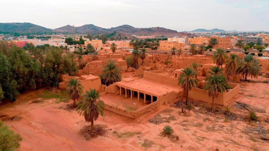 من مشروع سمو ولي العهد لترميم وتأهيل المساجد التاريخية بالمملكة .. مسجدا الجراد، وقفار في حائل