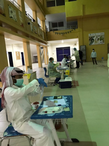 قطاع العويقيلة الصحي يجري 1857 فرزاً طبياً عند نقاط الفرز الصحي على مداخل المحافظة