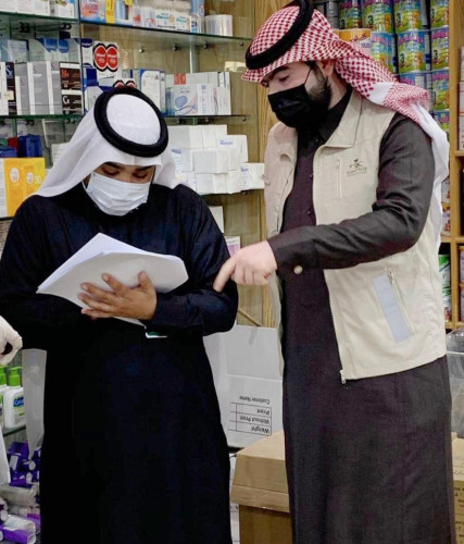 صحة القريات تنفذ 1266 جولة لمراقبة تطبيق القطاع الصحي الخاص لتعليمات الوقاية من فيروس كورونا