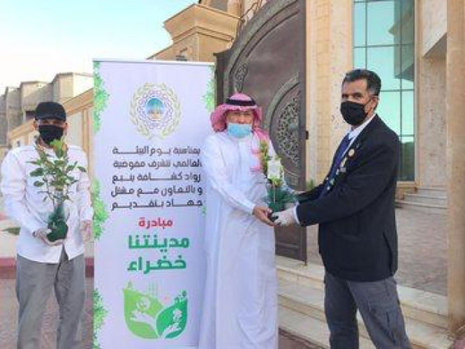 مفوضية رواد كشافة ينبع تطلق مبادرة (مدينتنا خضراء)