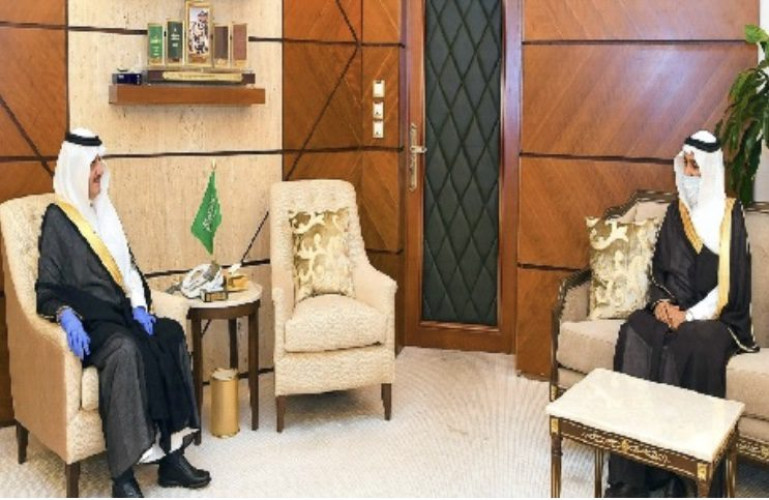 أمير الشرقية يلتقي رئيس المجلس البلدي لأمانة المنطقة