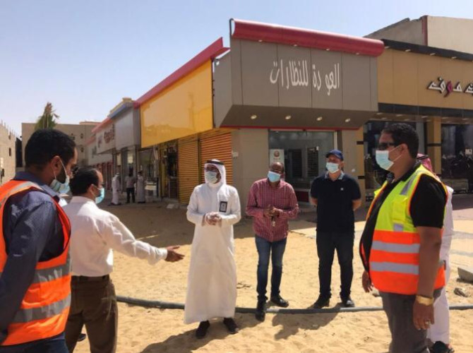 رئيس بلدية القريات يتفقد مشاريع المحافظة ويشدد على سرعة الإنجاز والجودة