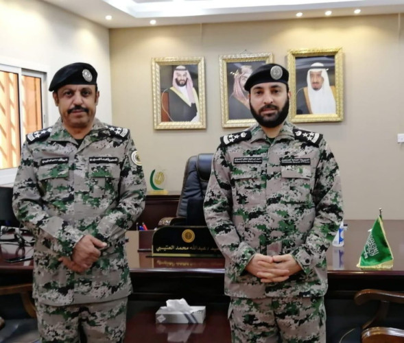 مدير سجون منطقة الجوف يقلد “النصيري” رتبتة الجديدة