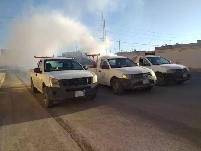 بلدية محافظة رفحاء تواصل أعمال التعقيم والتطهير والاصحاح البيئي وتحسين المشهد العام