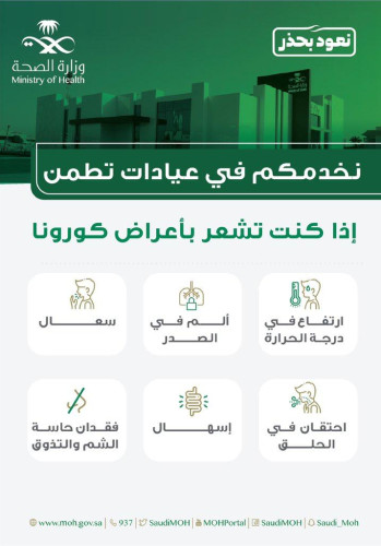 308مستفيدين من خدمات عيادات (تطمن) في القريات