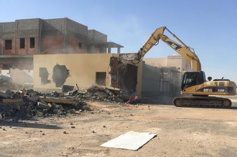 إزالة 6 ملايين م2 من التعديات على أراضي حكومية بالجوف