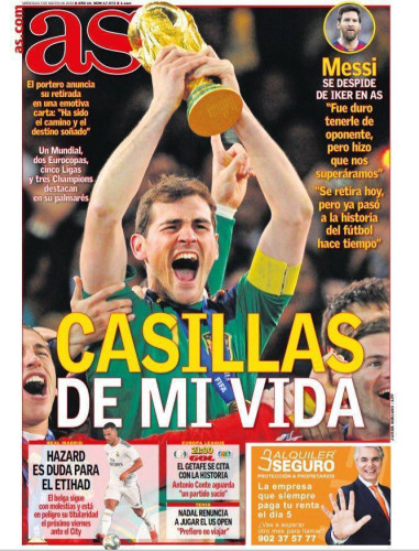 أخبار الصحف الرياضية العالمية الصادرة اليوم الأربعاء