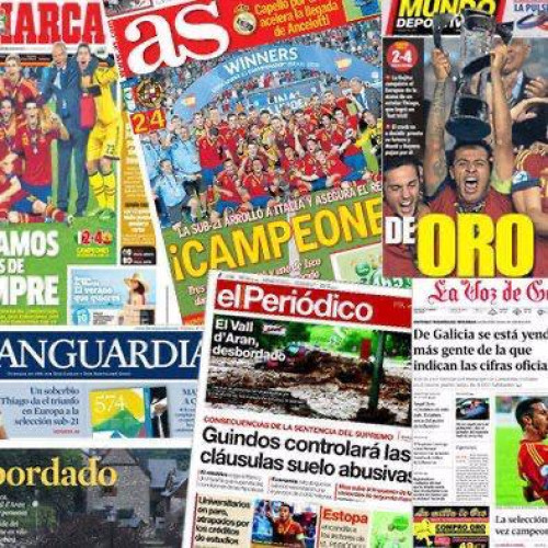 عناوين الصحف الرياضية العالمية الصادرة اليوم