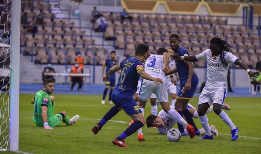 الهلال يتغلب على النصر في دوري كأس الأمير محمد بن سلمان لكرة القدم