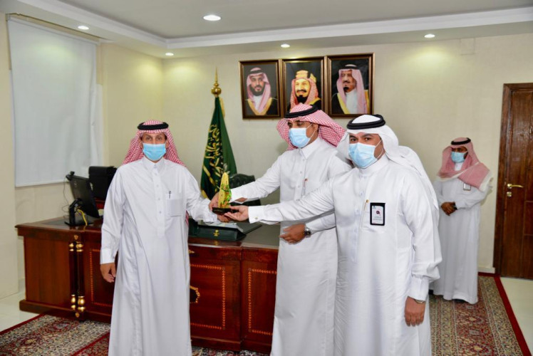 محافظ طبرجل يستقبل مدير صحة الجوف ومشرف القطاع الصحي بطبرجل