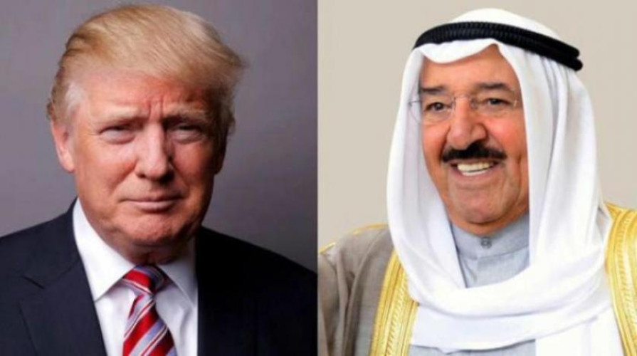 ‏⁧‫ترمب‬⁩ يمنح أمير ⁧‫الكويت‬⁩ وسام الاستحقاق العسكري‫