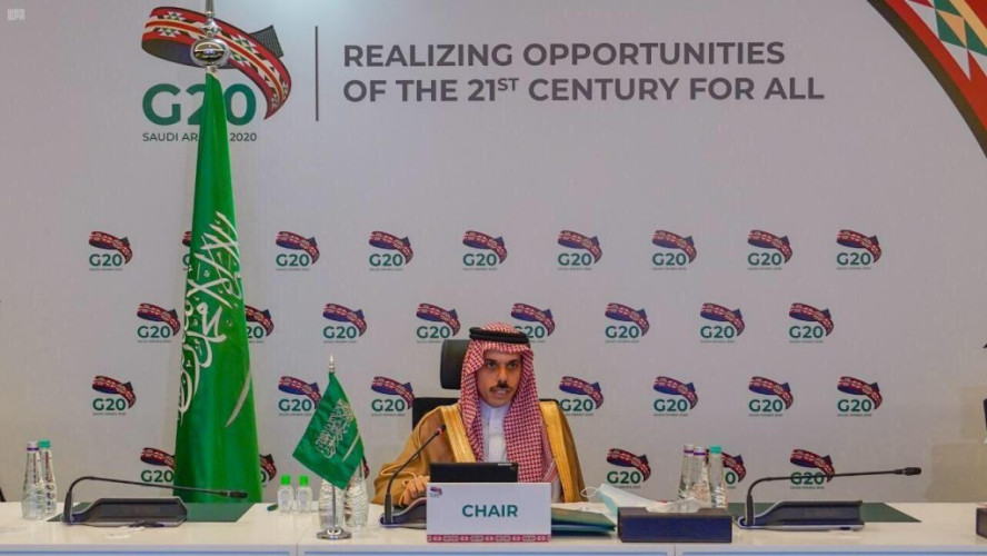 وزراء الخارجية في مجموعة العشرين يتعهدون بتعزيز التعاون الدولي استجابةً لجائحة فيروس كورونا المستجد